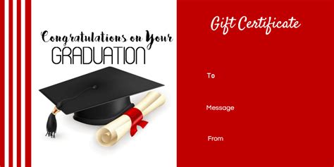 Graduation T Certificate Template Free And Customizable