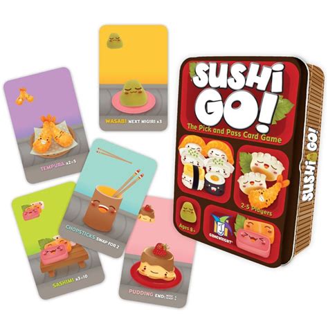 Sushi party is one of our favorite skill games. Gamewright Sushi Go! - Fun Learning