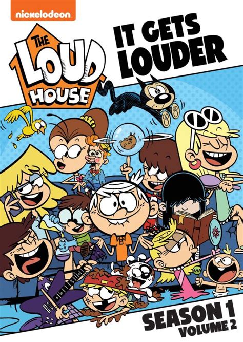 The Loud House It Gets Louder Season 1 Vol 2 Dvd Big Apple Buddy