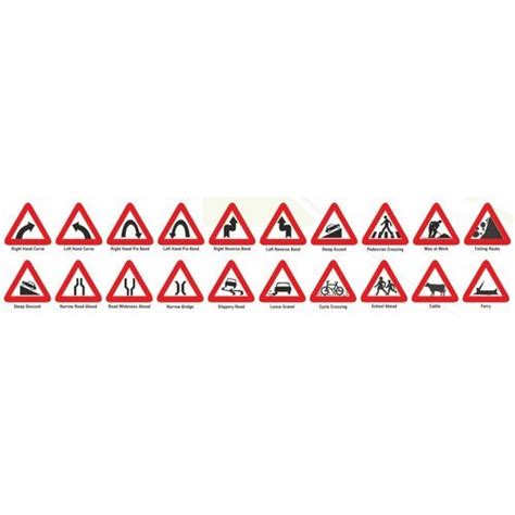 Acp And Ss Reflective Road Safety Sign Board Thickness 4 Mm Shape