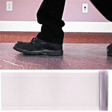 Vinyl Plastic Carpet Protector Clear Runner Home Office Hallway Film