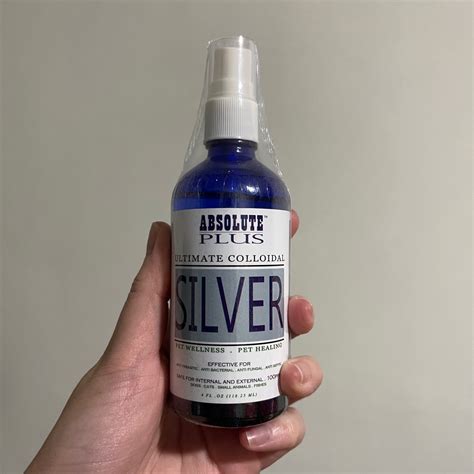 Absolute Plus Colloidal Silver Spray 118ml Pet Supplies Health