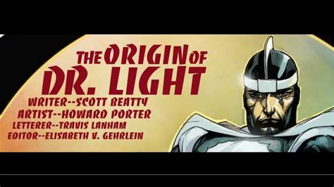 Dc Universe Origins Dr Light Animated Comic Youtube