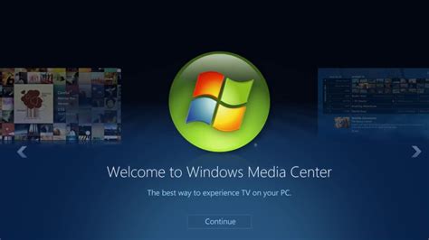 Windows 7 Windows Media Center First Time Startup Intro 1080p60 Test
