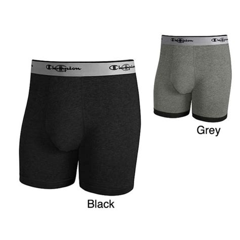Shop Champion Mens Performance Stretch Boxer Brief Pack Of 2 Free