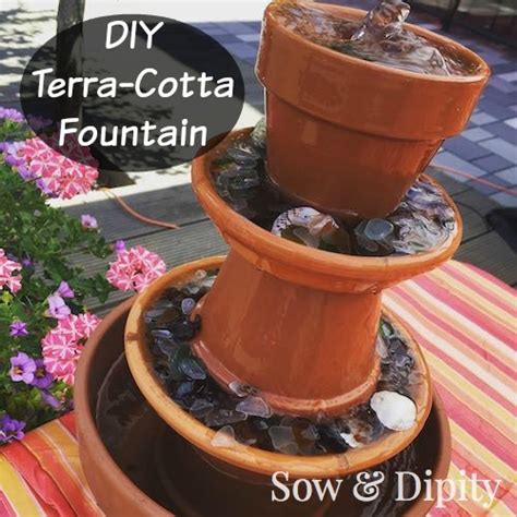 Diy Terra Cotta Fountain