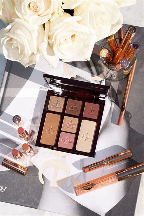 charlotte tilbury gorgeous glowing beauty palette small the beauty look book