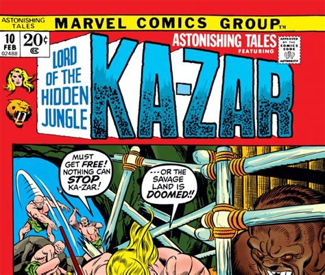 Astonishing Tales 1970 10 Comic Issues Marvel