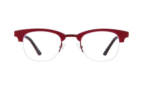 red browline eyeglasses 676518 zenni optical bright color eyeglasses mirrored sunglasses