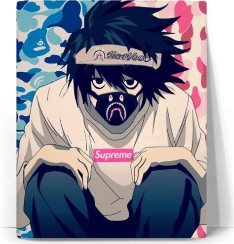 Anime Characters Wearing Supreme Wallpapers On Wallpaperdog 6d1