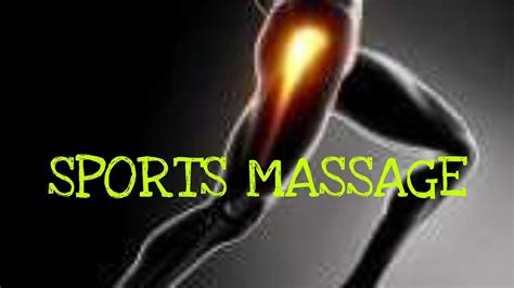 sports massage sportsmassage youtube