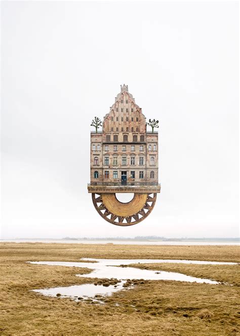 Matthias Jungs Surreal Homes In Pictures Colagem De Arquitetura