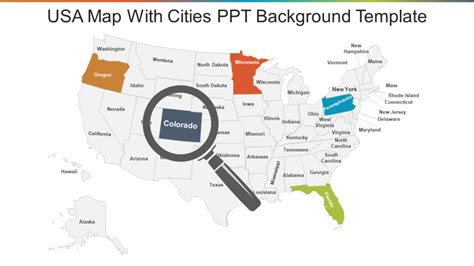 Best 30 Editable Us Map Powerpoint Templates For Business Professionals