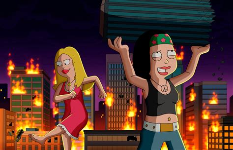 American Dad Giantess Mother And Daughter Rampage By Bigchipher66 On Deviantart