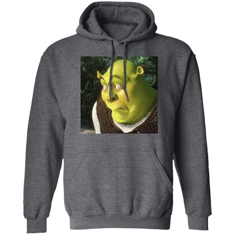 Shrek Bored Face Shrek Bored Meme Shirt Bored Shrek Expression Green