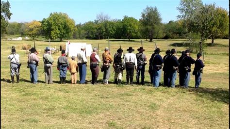 Civil War Reenactment In Coweta Oklahoma In September 2012 Youtube
