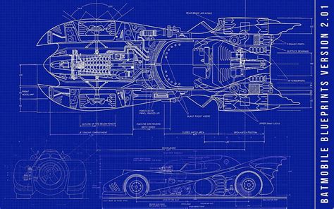 Batman Batmobile Blueprints 1080p 2k 4k 5k Hd Wallpapers Free