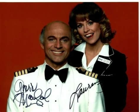 Lauren Tewes And Gavin Macleod The Love Boat Signed 8x10 Photo Reprint 1101 Picclick