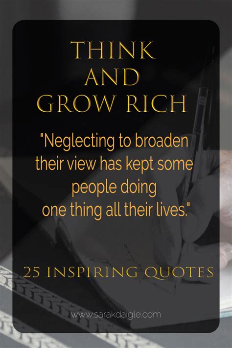 Napoleon Hill Think And Grow Rich Quotes