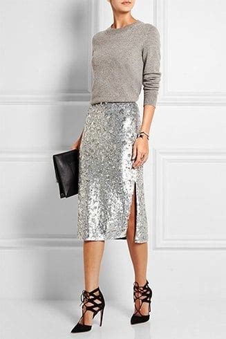 Ways To Style Your Sequin Skirt Outfit This Season