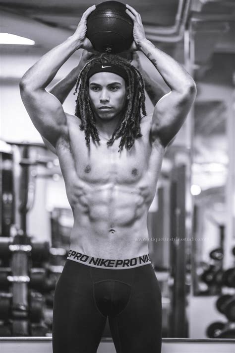 pin on clinton moxam jamaican american model fitness instructor