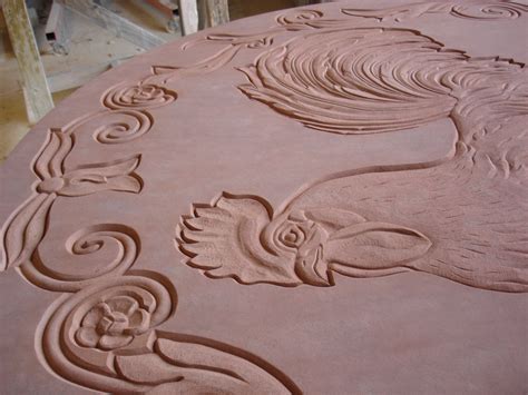 Low Relief Carving In This Technique The Edges Of One Carved Area