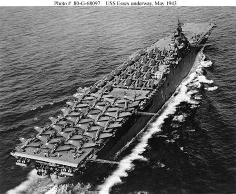 Essex Class Aircraft Carriers Allied Warships Of Wwii
