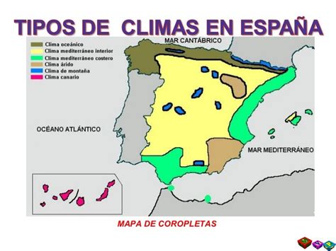 Tipos De Climas En España