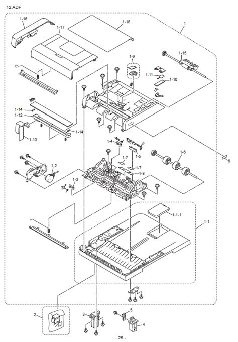 Brother Mfc 8650cdw Parts List And Diagrams