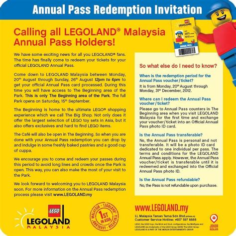 Theme park, water park or sea lfie aquarium. LEGOLAND Malaysia - Day Tickets & LEGOLAND Annual Pass ...