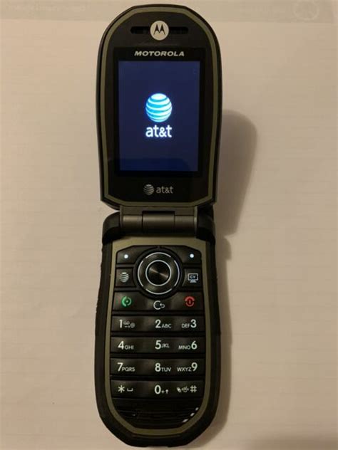 Atandt Motorola Tundra Va76r Rugged Flip Phone For Sale Online Ebay