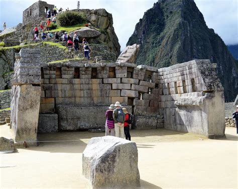 Machu Picchu Principal Temple On The Sacred Plaza