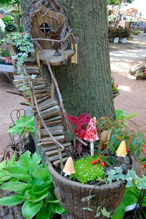 24 Incredible Garden Ideas From Recycled Materials Fairy Garden Diy