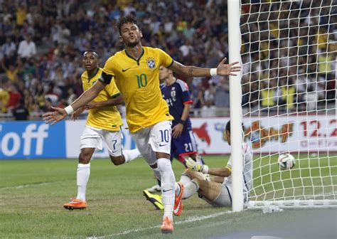 Ailing Neymar Scores All Four As Brazil Rout Japan The Star Online
