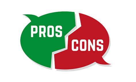 Pros And Cons For Business Stock Illustration Download Image Now Istock