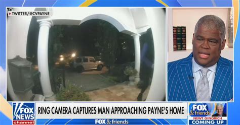 Charles Payne Shares Video Of Man Lurking Outside Home