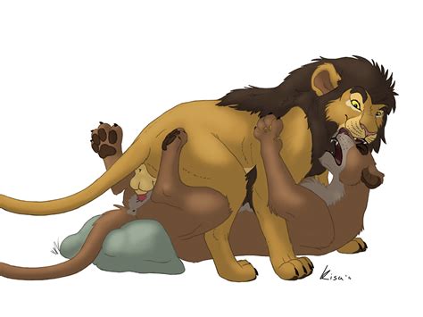 Rule 34 Anus Balls Disney Feline Female Feral Feral On Feral Kisu Lion Lioness Male Outside