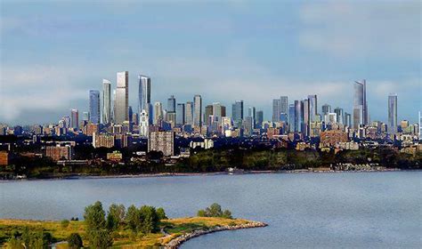 Stunning Rendering Of Torontos Future Skyline Urban Toronto