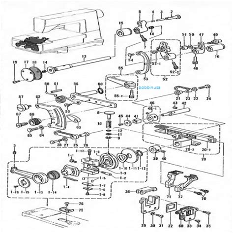 Differential And Main Feed Dog For Brother Coverstitch Sewing Machine