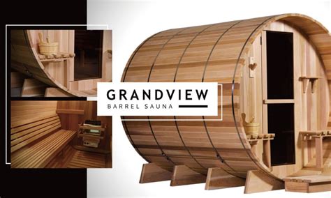 想在自家後院隨時享受一次桑拿浴？擁有grandview Barrel Sauna 就可以！ Trendsfolio