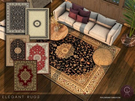 The Sims Resource Elegant Rugs