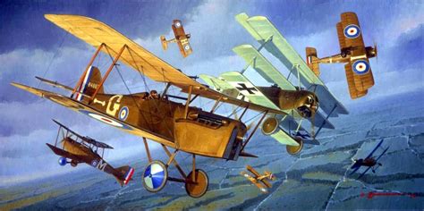 1917 09 23 Aces High Steve Anderson Aircraft Art Aviation Art Ww1 Art