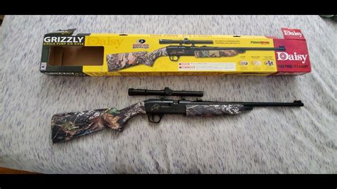 Daisy Grizzly Camo Air Rifle 177 4 5mm YouTube
