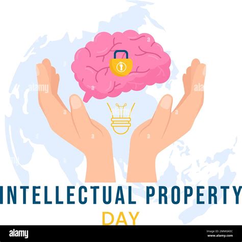 World Intellectual Property Day Illustration With Creativity And Light