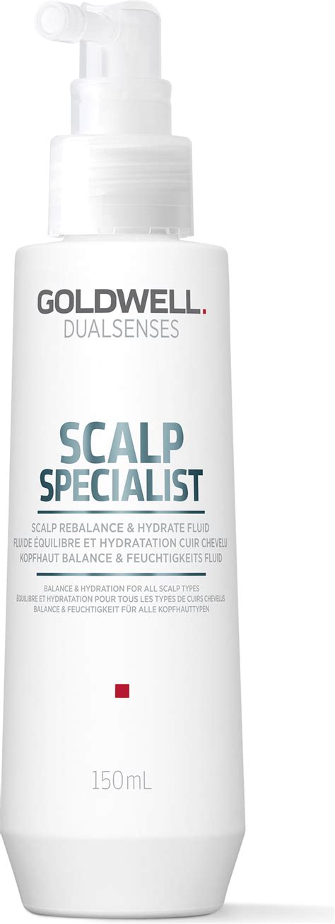 Goldwell Dualsenses Scalp Specialist Scalp Rebalance And Hydrate Fluid 150 Ml Labelhair