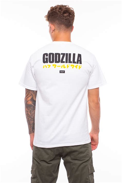 Koszulka T Shirt Huf X Godzilla Mothra White Ts01368