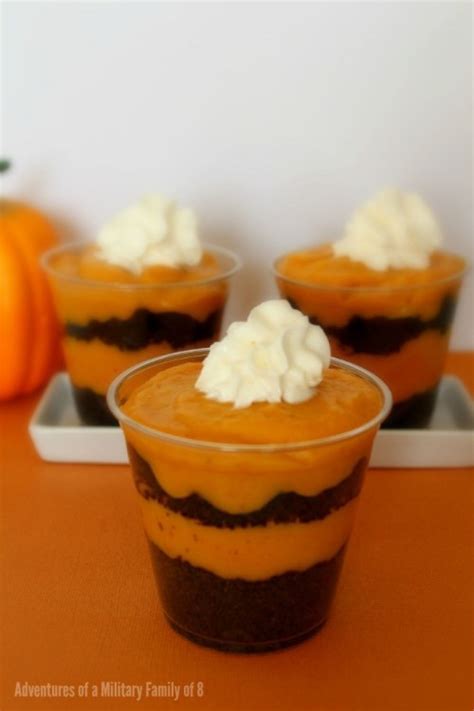 Pumpkin Spice Pudding Parfaits