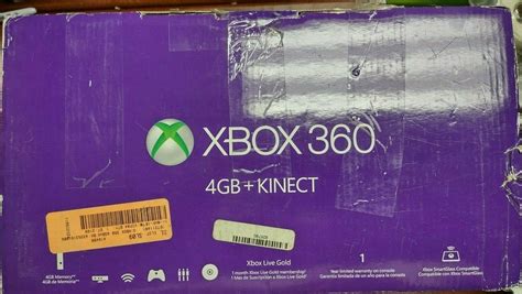 Xbox 360 4gb E W Kinect Bundle Includes 3 Games Forza Horizons