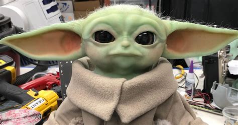 Former Mythbusters Adorable Baby Yoda Robot Will Cheer Up Sick Kids Cnet