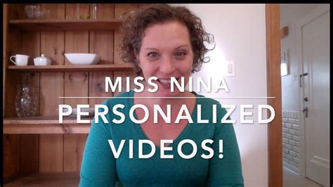 Miss Nina Personalized Videos Perfect Gift For Miss Nina Fans